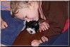 Dagan kissing Daisy 6/21/08