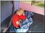 Dagan prepares his bed